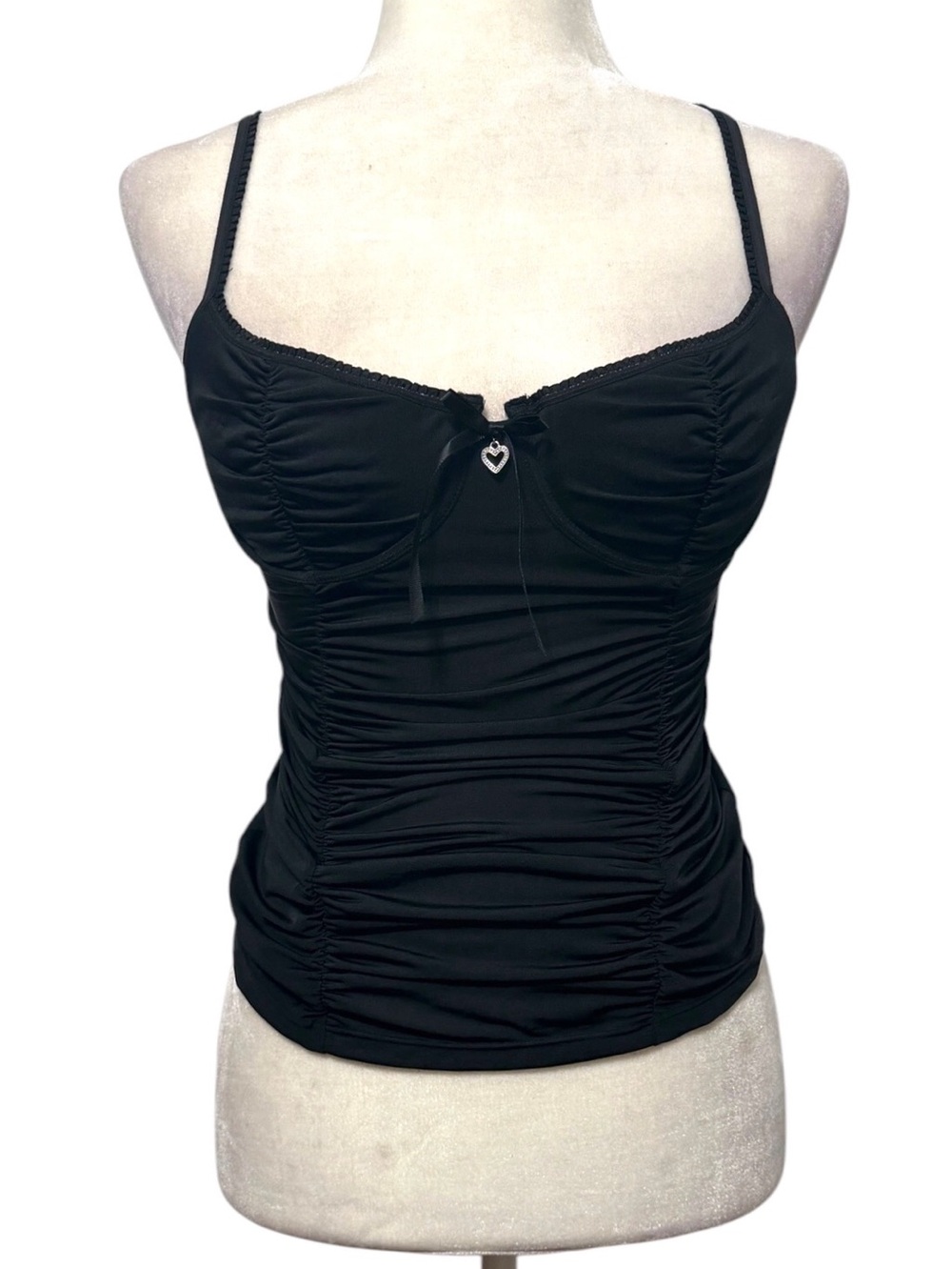 2006 VS Sexy Little Things Ruched Corset Cami Top